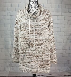 Preswick & Moore plus sz 2x popover sweater pocket